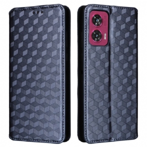 Flip Cover Motorola Edge 50 Fusion 3d Diamanter