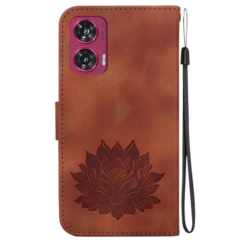 Flip Cover Motorola Edge 50 Fusion Lotus Med Rem