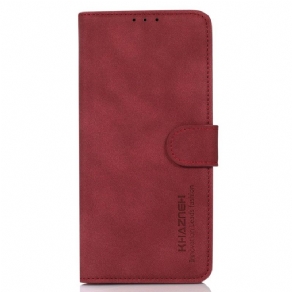 Flip Cover Motorola Edge 50 Fusion Retro Tekstur Khazneh