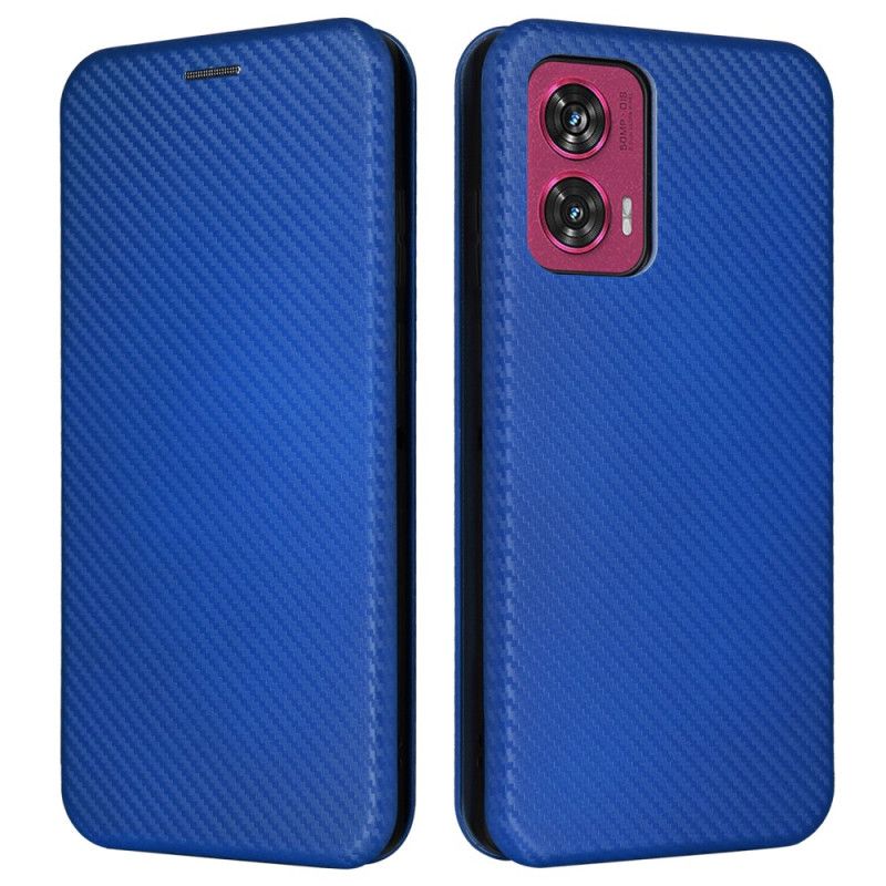 Flip Cover Til Motorola Edge 50 Fusion Kulfiber