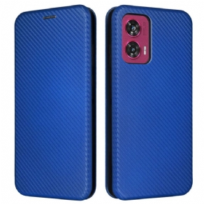 Flip Cover Til Motorola Edge 50 Fusion Kulfiber