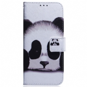 Flip Cover Til Motorola Edge 50 Fusion Panda