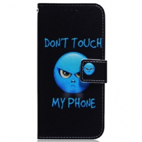 Flip Cover Til Motorola Edge 50 Fusion Telefon Emoji