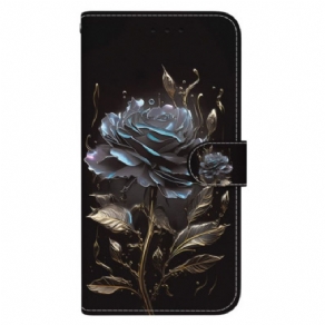 Flip Cover Honor 200 Sort Rose I Lainère