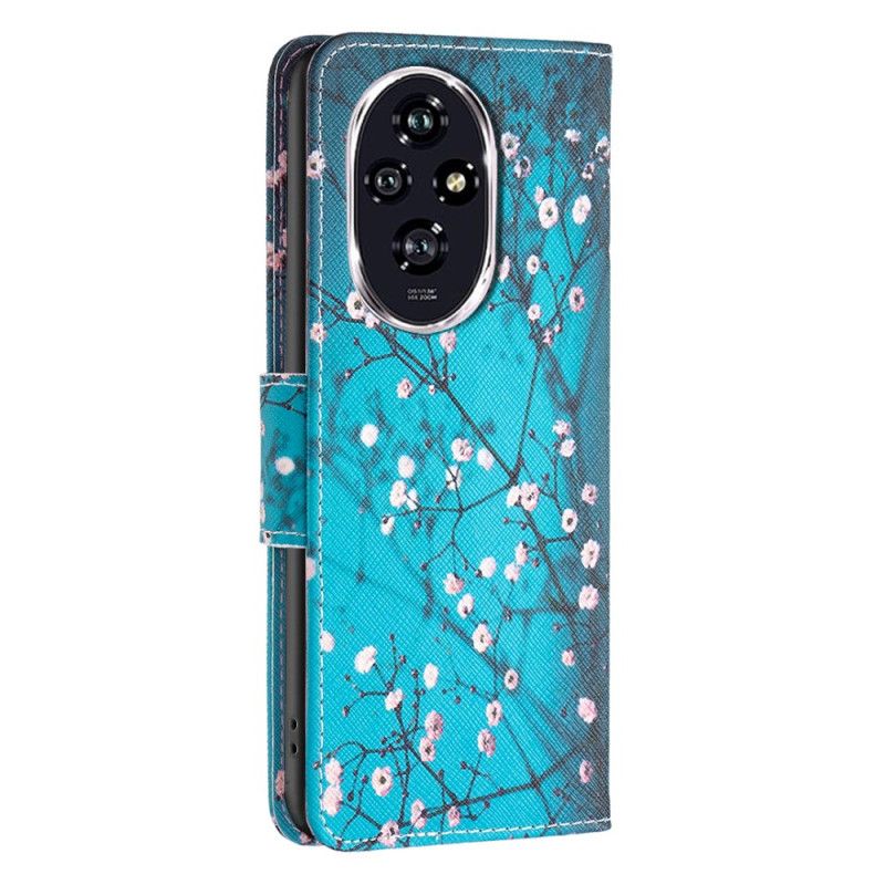 Flip Cover Til Honor 200 Blommeblomster