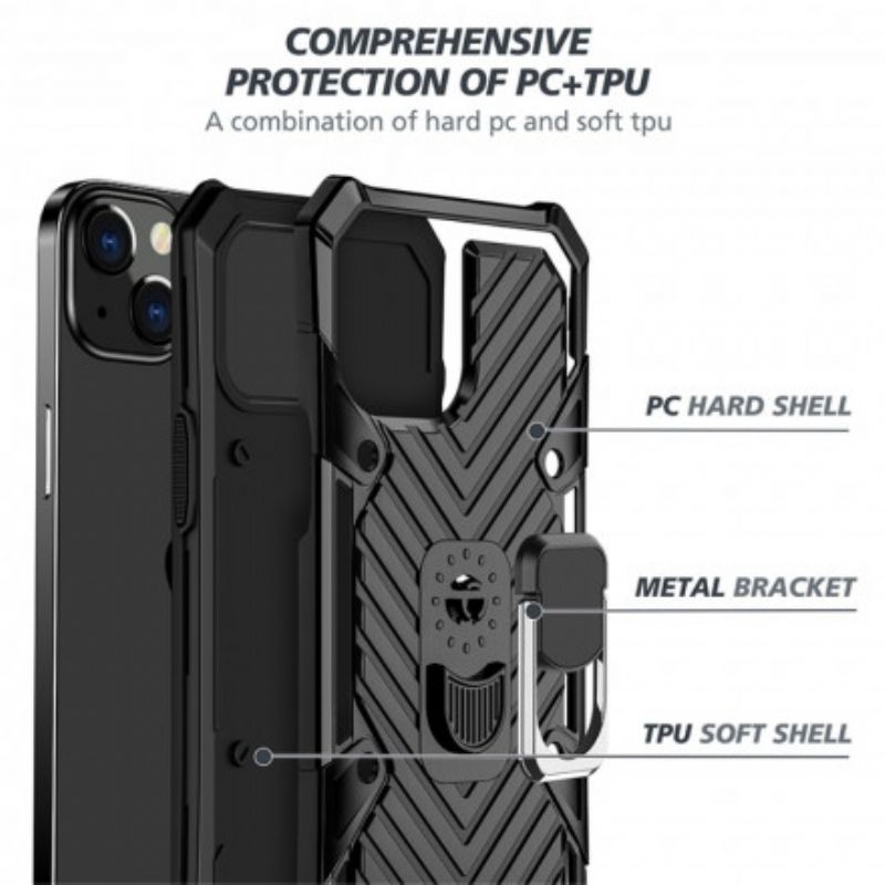 Cover iPhone 13 Aftagelig Ringstøtte