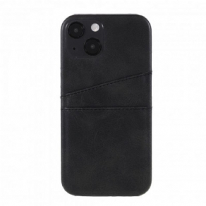 Cover iPhone 13 Dobbelt Kortholder