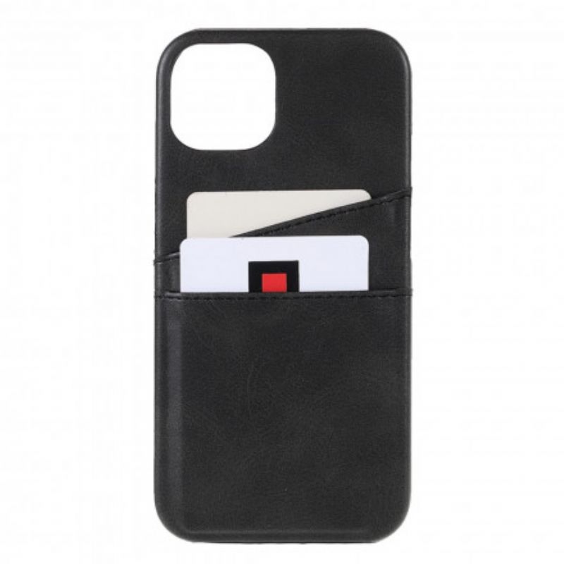 Cover iPhone 13 Dobbelt Kortholder