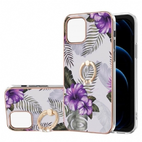 Cover iPhone 13 Floral Stand-ring