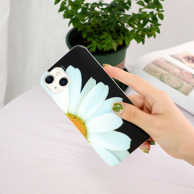 Cover iPhone 13 Fluorescerende Blomsterserie