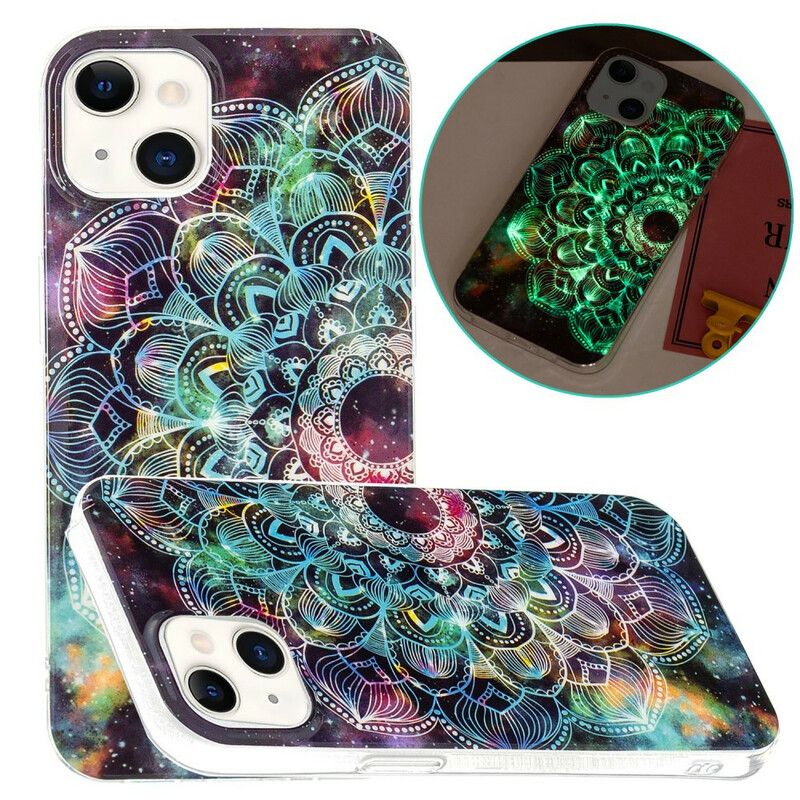 Cover iPhone 13 Fluorescerende Blomsterserie