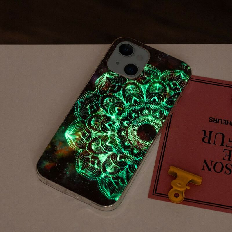 Cover iPhone 13 Fluorescerende Blomsterserie