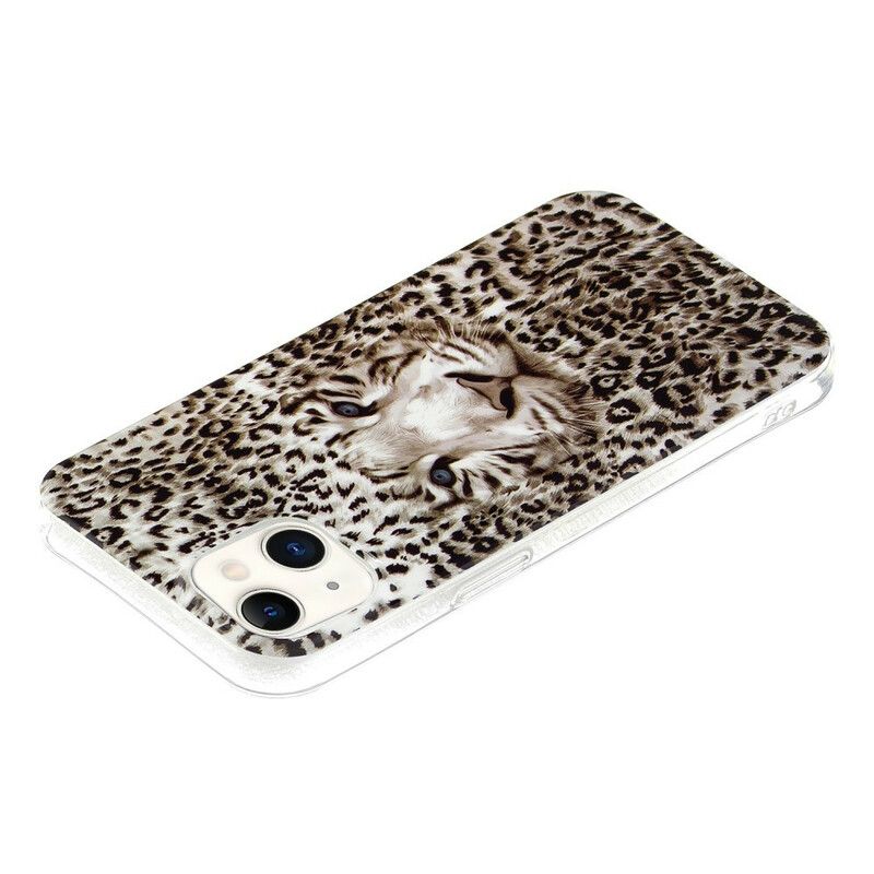 Cover iPhone 13 Fluorescerende Leopard