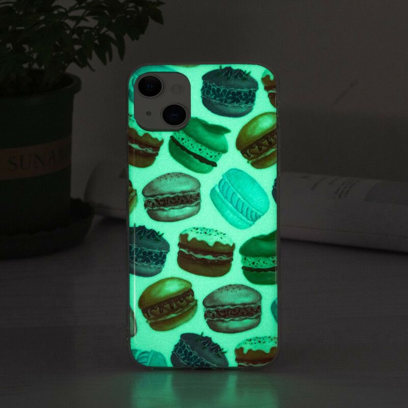 Cover iPhone 13 Fluorescerende Makroner