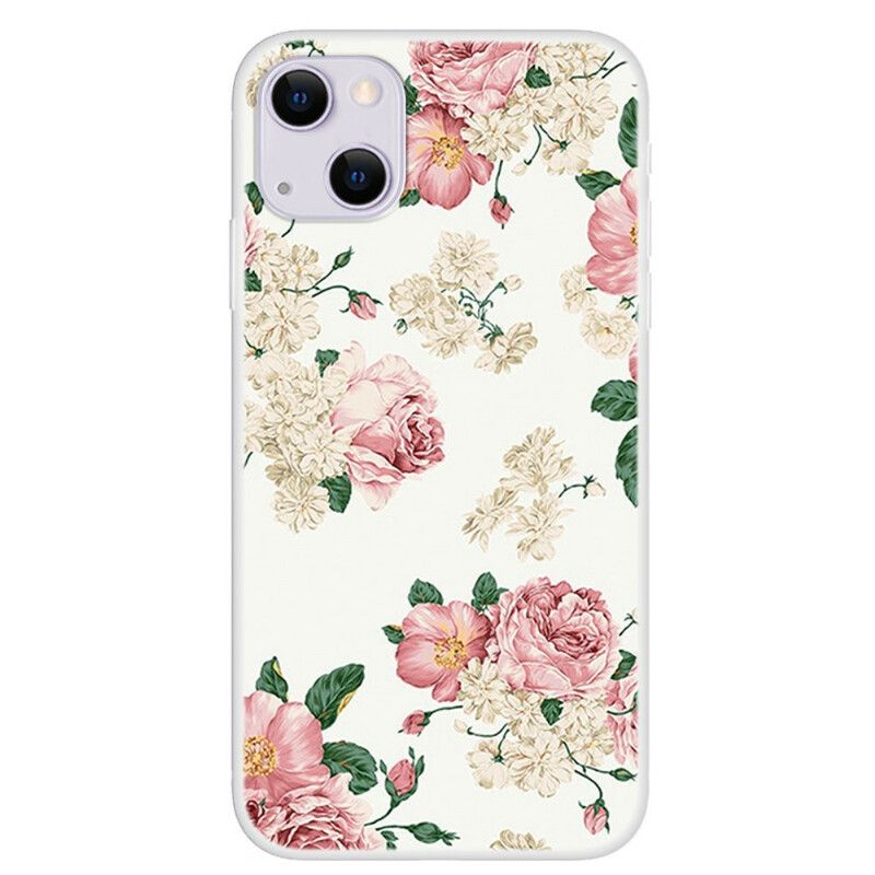 Cover iPhone 13 Frihedsblomster