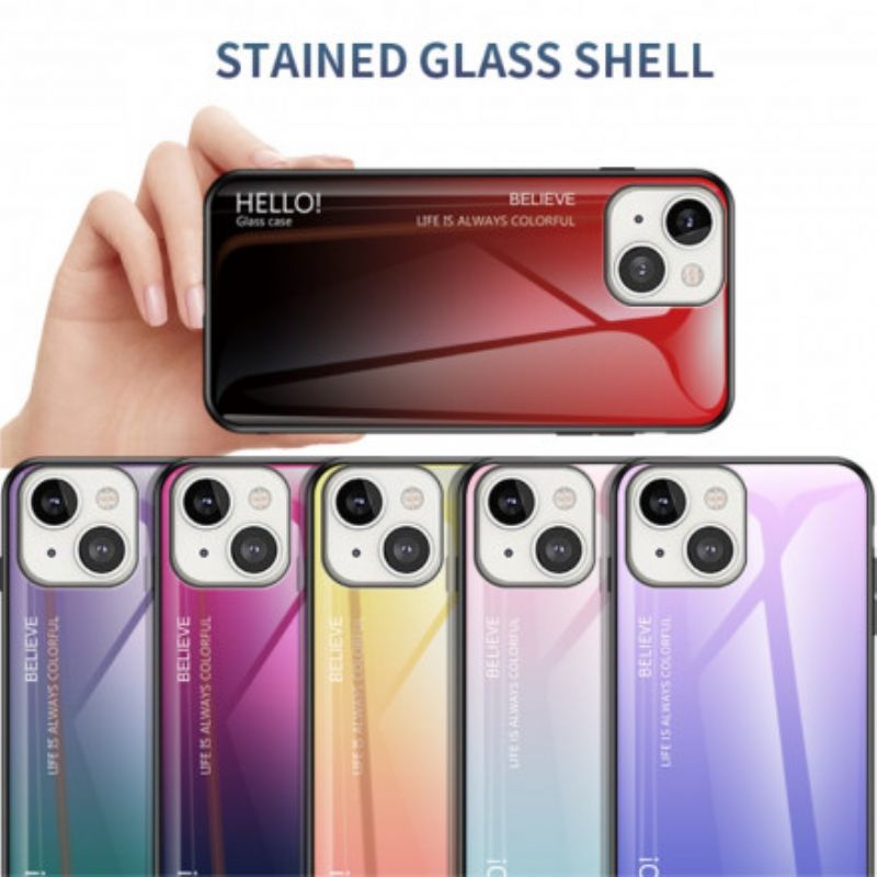 Cover iPhone 13 Hej Hærdet Glas