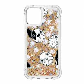 Cover iPhone 13 Hr Glitter Dog