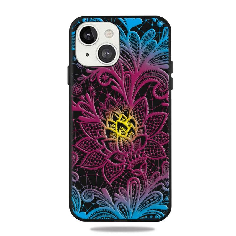 Cover iPhone 13 Intens Blomster