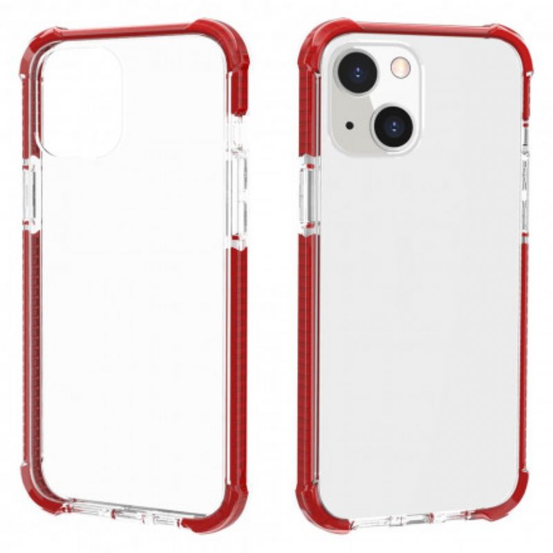 Cover iPhone 13 Klare Silikonekanter