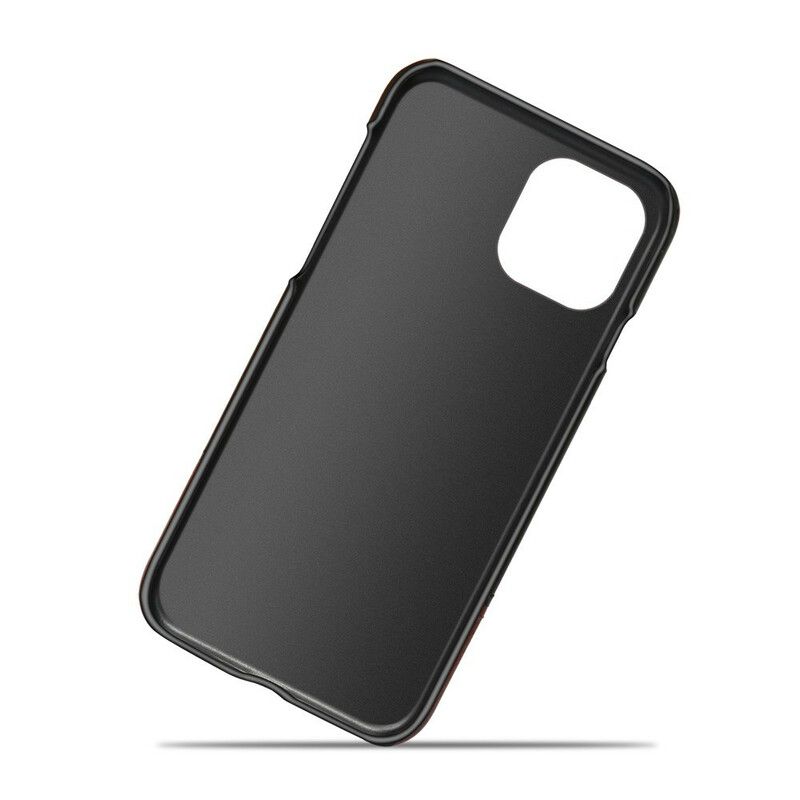 Cover iPhone 13 Ksq Tofarvet Lædereffekt