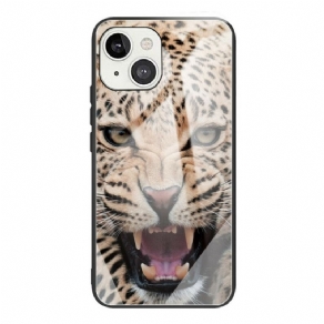 Cover iPhone 13 Leopard Hærdet Glas