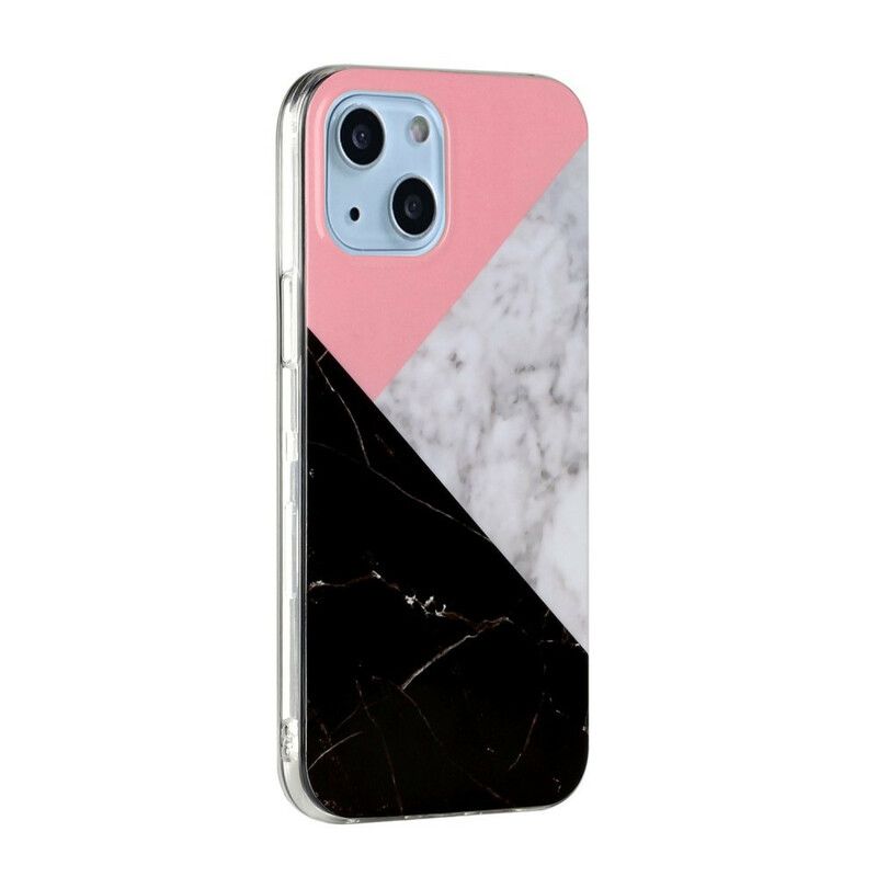 Cover iPhone 13 Marmorgeometrier