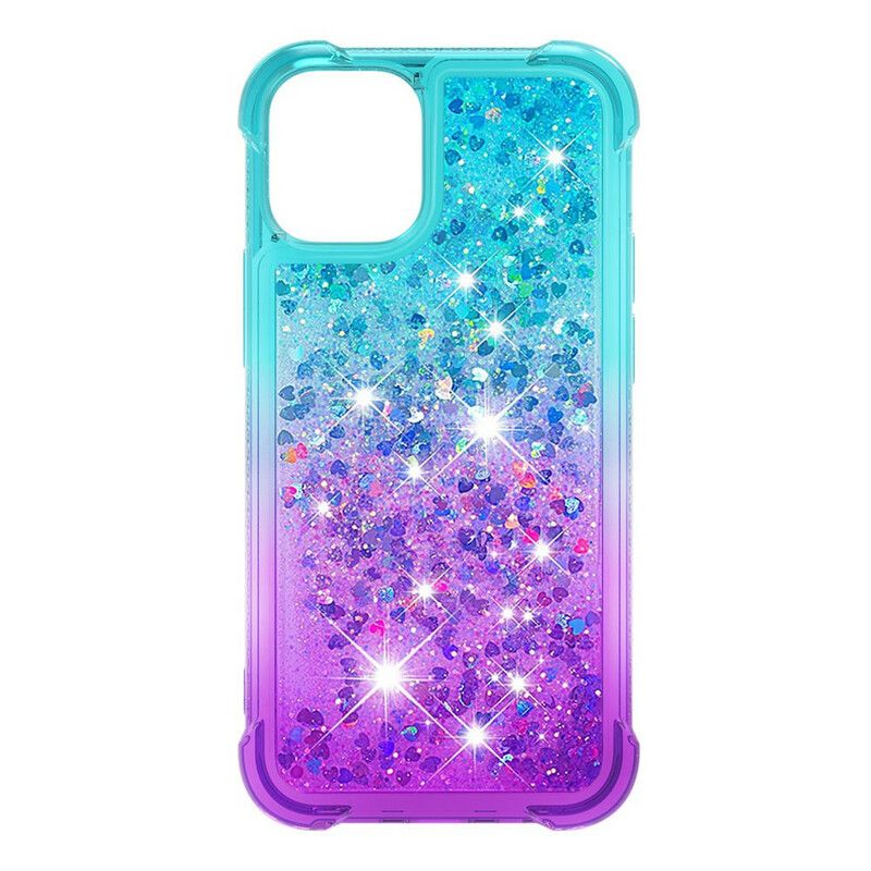 Cover iPhone 13 Pailletter Farver