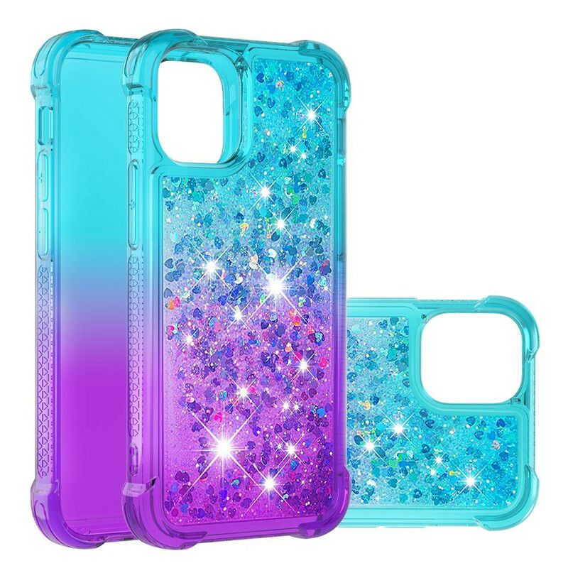 Cover iPhone 13 Pailletter Farver