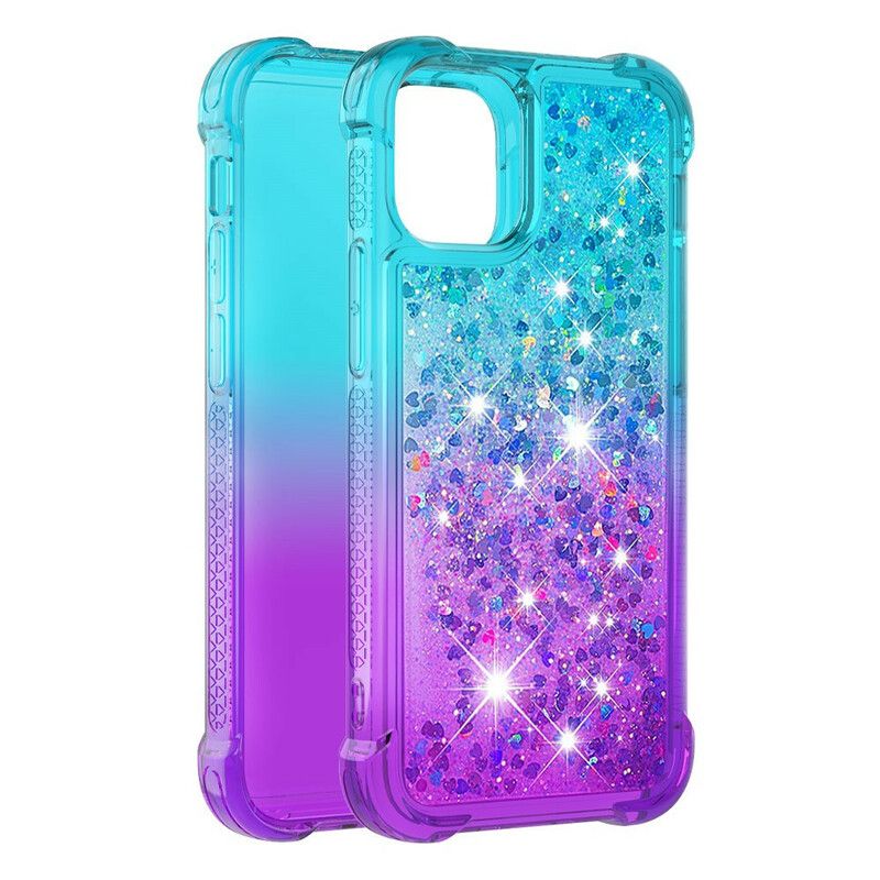 Cover iPhone 13 Pailletter Farver