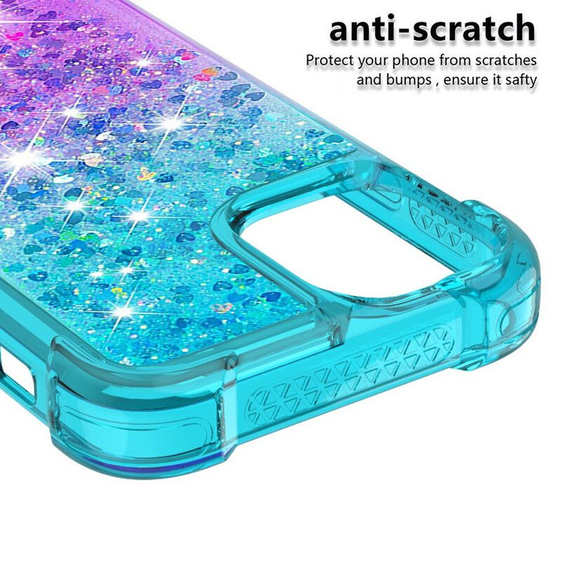 Cover iPhone 13 Pailletter Farver