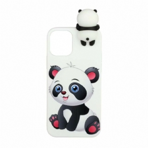 Cover iPhone 13 Sød Panda 3d