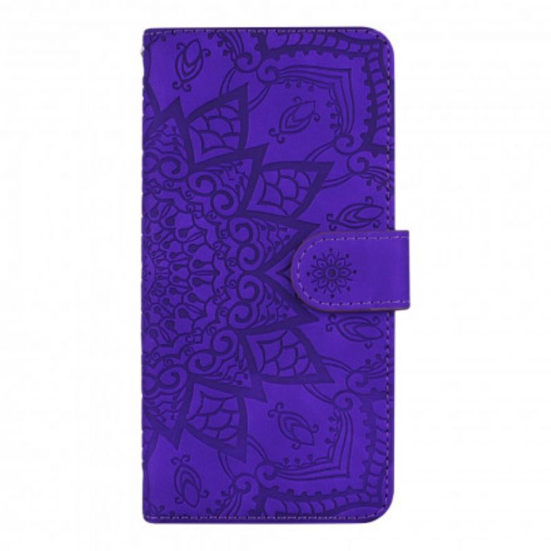 Flip Cover iPhone 13 Barok Mandala