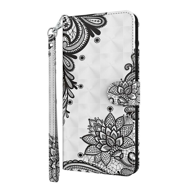 Flip Cover iPhone 13 Blondeblomster