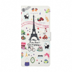 Flip Cover iPhone 13 Jeg Elsker Paris