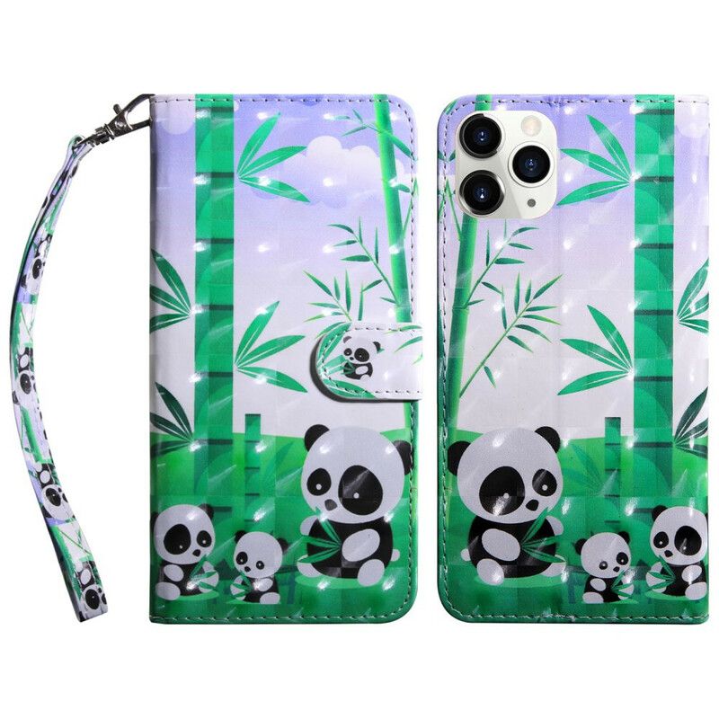 Flip Cover iPhone 13 Light Spot Pandaer