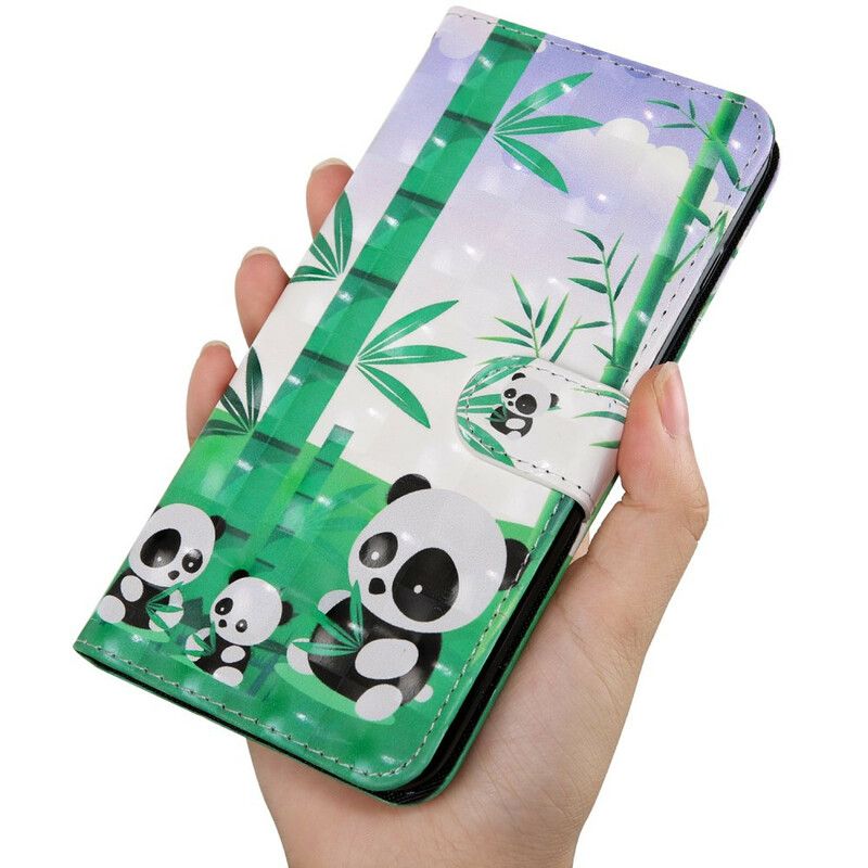 Flip Cover iPhone 13 Light Spot Pandaer