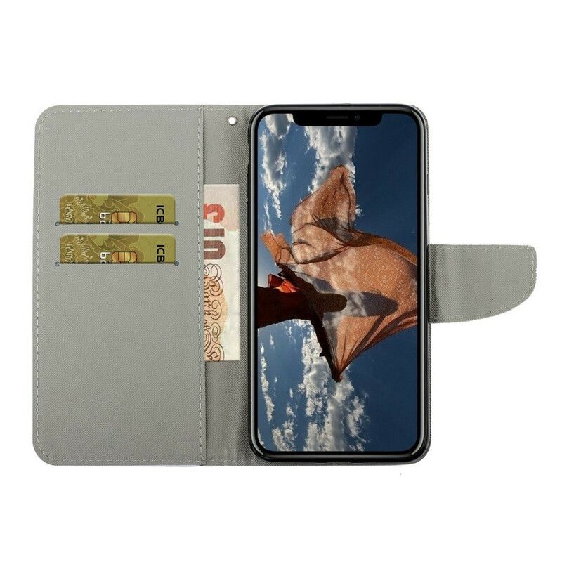 Flip Cover iPhone 13 Med Snor Thong Beach