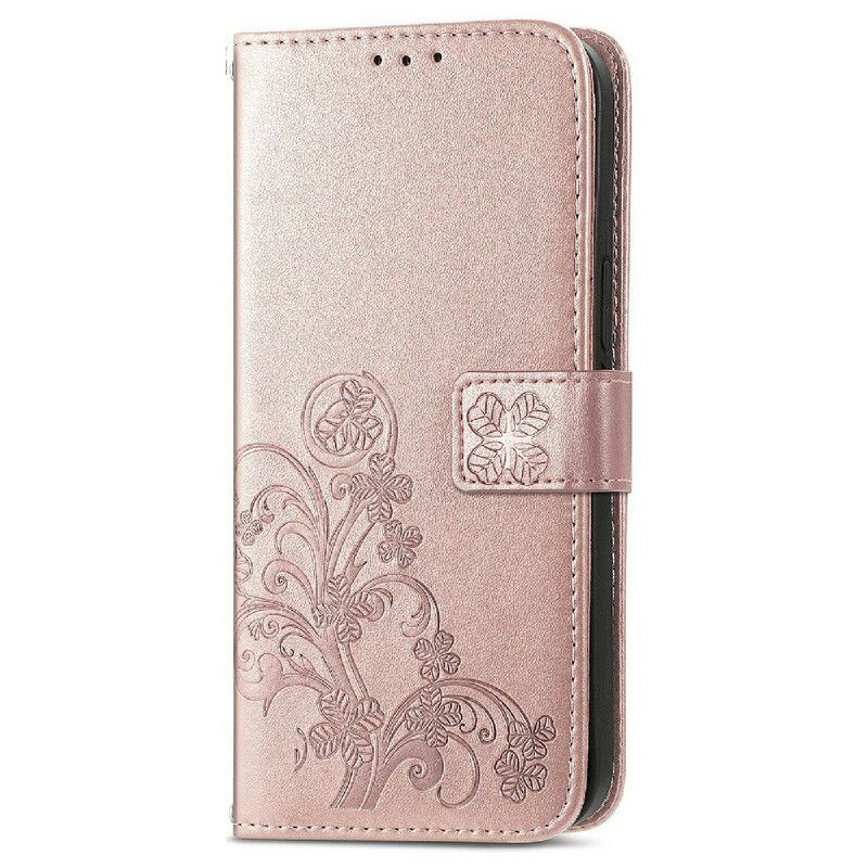 Flip Cover iPhone 13 Med Snor Thong Floralie