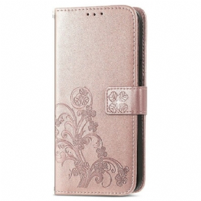 Flip Cover iPhone 13 Med Snor Thong Floralie