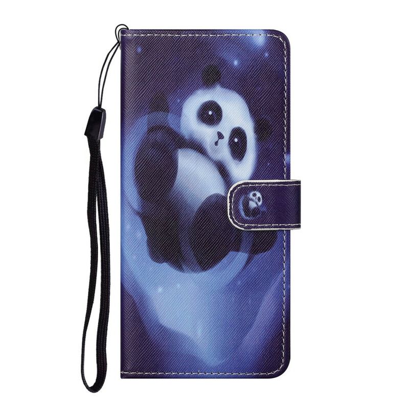 Flip Cover iPhone 13 Panda Space