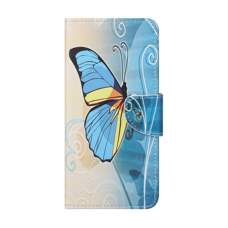 Flip Cover iPhone 13 Sommerfugle