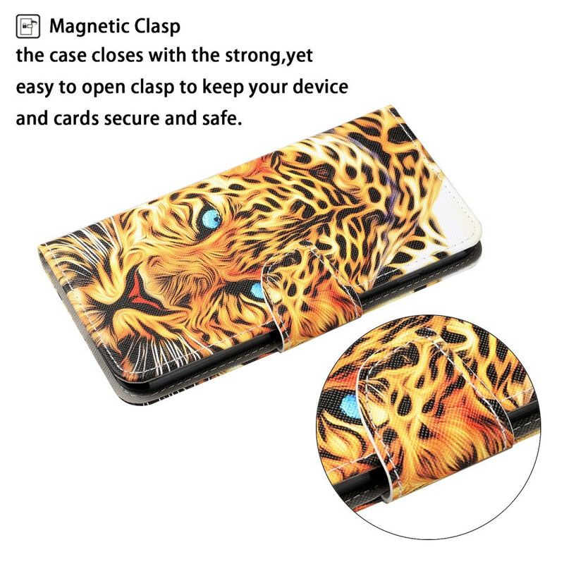 Flip Cover iPhone 13 Tiger Med Snor