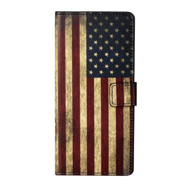 Flip Cover iPhone 13 Usa Flag