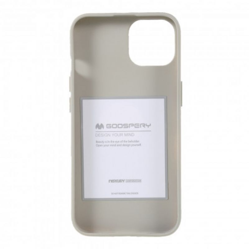 Mobilcover iPhone 13 Mat Silikone Mercury Goospery