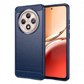 Cover Til Oppo Reno 12f 5g Børstet Kulfiber