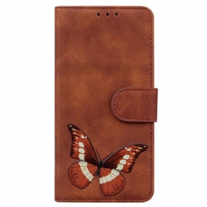 Flip Cover Oppo Reno 12f 5g Sommerfugl