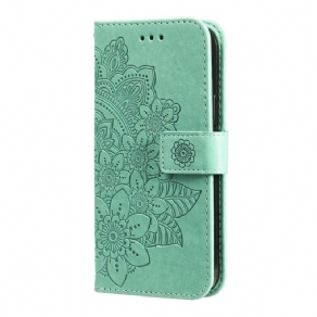 Flip Cover Til Oppo Reno 12f 5g Mandala Tryk