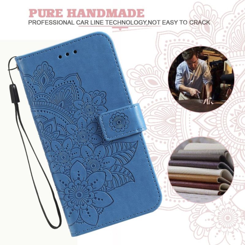 Flip Cover Til Oppo Reno 12f 5g Mandala Tryk