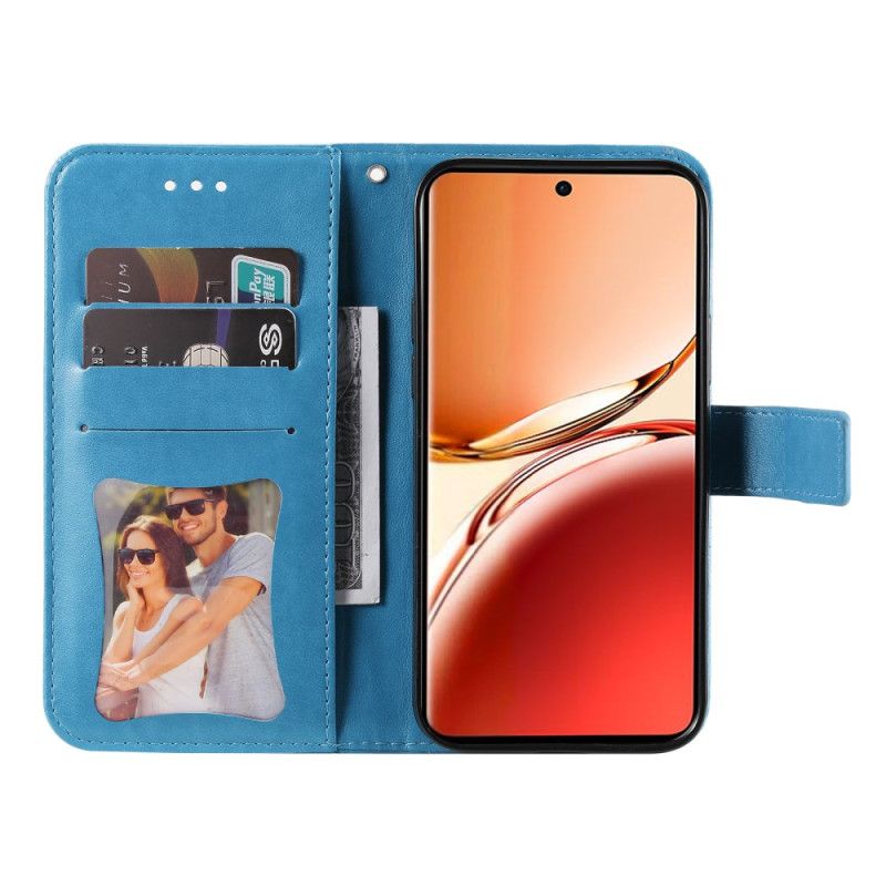 Flip Cover Til Oppo Reno 12f 5g Mandala Tryk