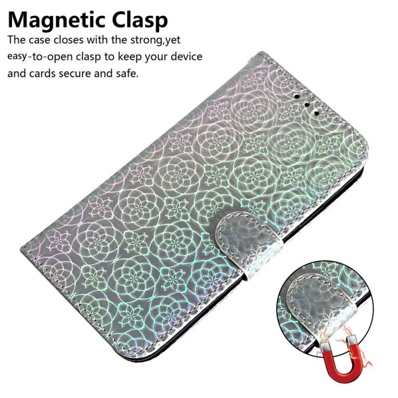 Læder Cover Oppo Reno 12f 5g Telefon Etui Discostil